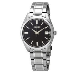 Classic Quartz Black Dial Watch SUR311P1
