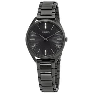 Conceptual Quartz Black Dial Watch SWR035