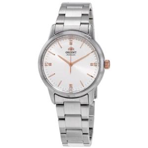 Contemporary Automatic White Dial Watch RANB0103S10B