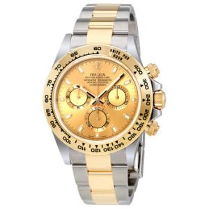 Cosmograph Daytona Champagne Dial Steel and 18K Yellow Gold Watch