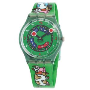 Crazy Train Quartz Green Dial Watch GG194