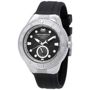 Cruise Quartz Black Dial Watch TM120003