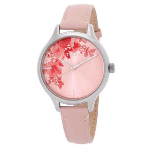 Crystal Bloom Quartz Pink Dial Watch TW2R66600