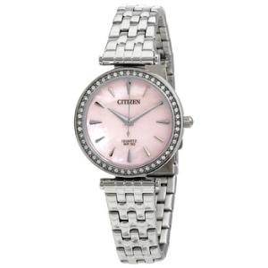 Crystal Pink Mother of Pearl Dial Watch ER021055Y