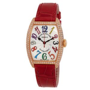 Curvex Automatic Diamond Silver Dial Watch 7500 SC AT FO COL DR D 5N