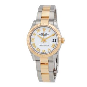 Datejust 31 White Dial Automatic Steel and 18kt Yellow Gold Oyster Watch 278273WRO