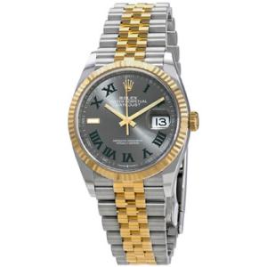 Datejust 36 Automatic Chronometer Grey Dial Watch 126233GYRJ