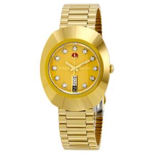 DiaStar Original Jubile Gold Automatic Gold Dial Gold PVD Watch R12413493