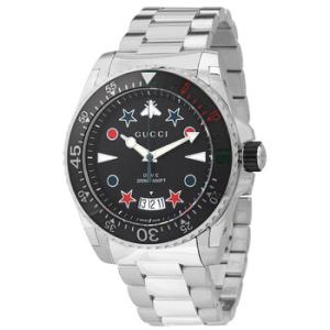 Dive Quartz Black Dial Watch YA136221