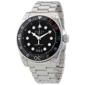 Dive XL Black Dial Stainless Steel Watch YA136208