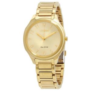 Drive EcoDrive Champagne Dial Watch EM075254P