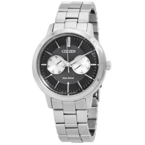 EcoDrive Black Dial Watch BU403091E