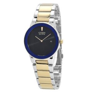 EcoDrive Blue Dial TwoTone Watch AU106485L