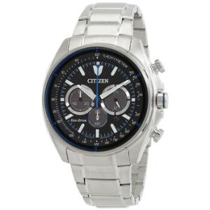 EcoDrive Chronograph Black Dial Watch CA456081E