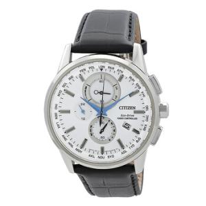 EcoDrive Chronograph White Dial Watch AT811011A