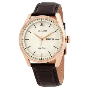 EcoDrive Classic Ivory Dial Watch AW008201A