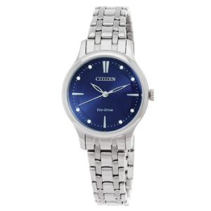 EcoDrive Crystal Blue Dial Watch EM089085L