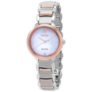 EcoDrive Mother of Pearl Dial Watch EM092485Y