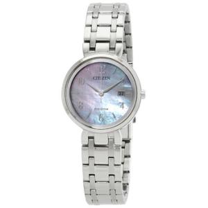 EcoDrive Mother of Pearl Dial Watch EW269081Y