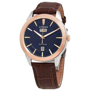 EcoDrive Navy Dial Watch AW009606L