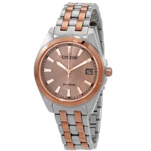 EcoDrive Rose Dial Twotone Watch EO122659X