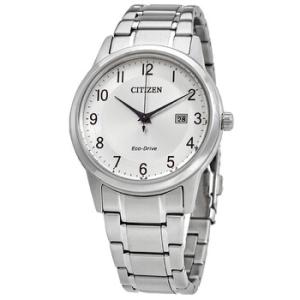 EcoDrive Silver Dial Watch AW123158B