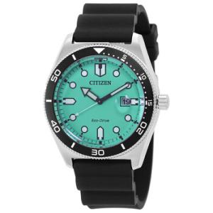 EcoDrive Turquoise Dial Watch AW176014X