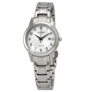 EcoDrive White Dial Watch FE108159B