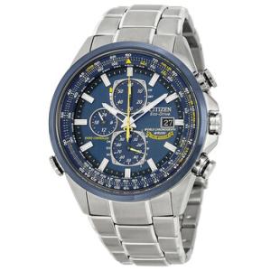 Eco Drive Blue Angels Chronograph Watch AT802054L