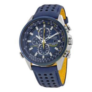 Eco Drive Blue Angels World Chronograph Watch AT802003L