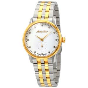 Edmond Metal Crystal White Dial Watch D1886MBI