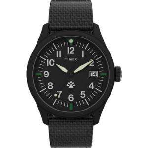 Expedition North Traprock Quartz Black Dial Watch TW2W23400