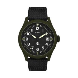 Expedition North Traprock Quartz Black Dial Watch TW2W34400