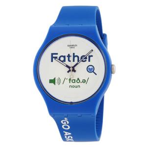 Fathers Day Quartz White Dial Watch SO29Z704