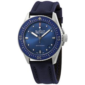 Fifty Fathoms Bathyscaphe Automatic Blue Dial Watch 51001140O52A