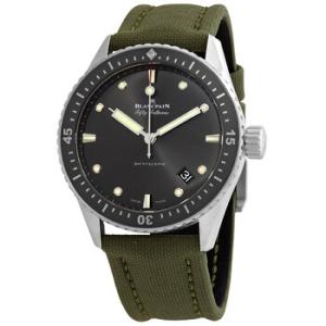 Fifty Fathoms Bathyscaphe Meteor Grey Dial Automatic Watch 50001110K52A