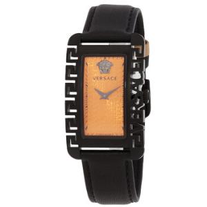 Flair Gent Quartz Orange Dial Watch VE7D00123