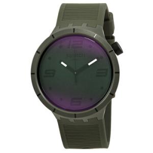 Futuristic Green Quartz Watch SO27M105