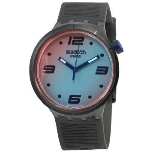 Futuristic Grey Quartz Watch SO27B121