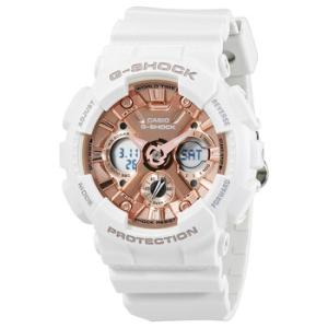 GShock S Series Rose Gold Dial Sports Watch GMAS120MF7A2