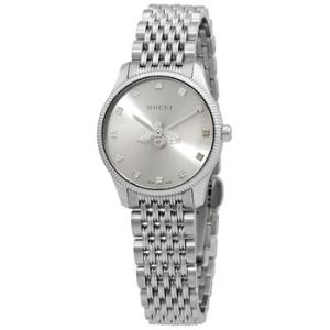 GTimeless Quartz Silver Dial Watch YA1265019