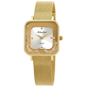 Gemina Quartz Diamond Silver Dial Watch D984SPYI