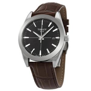 Gentleman Quartz Black Dial Watch T127.410.16.051.01