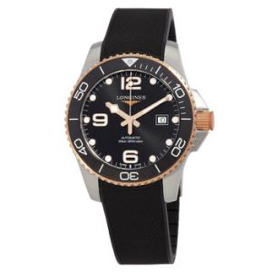 HydroConquest Automatic Black Dial Watch L3.782.3.58.9
