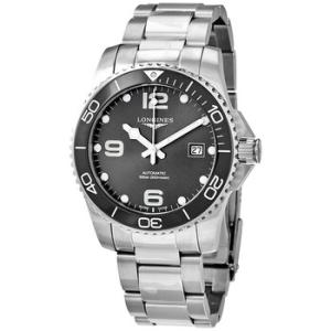 HydroConquest Automatic Steel and Ceramic 41 mm Watch L3.781.4.76.6