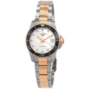Hydroconquest Quartz Diamond White Dial Watch L3.370.3.89.6