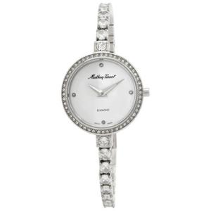Infinity Quartz Diamond Crystal Silver Dial Watch D986SAI