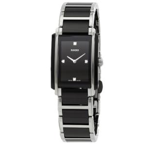 Integral Quartz Black Dial Black Ceramic Watch R20613712