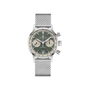 IntraMatic Chronograph Automatic Green Dial Watch H38416160