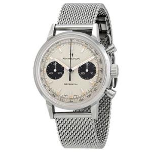 IntraMatic Chronograph Hand Wind Silver Dial Watch H38429110